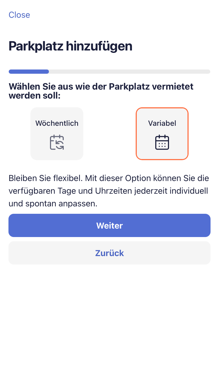 Vukha Park App Flexibilität